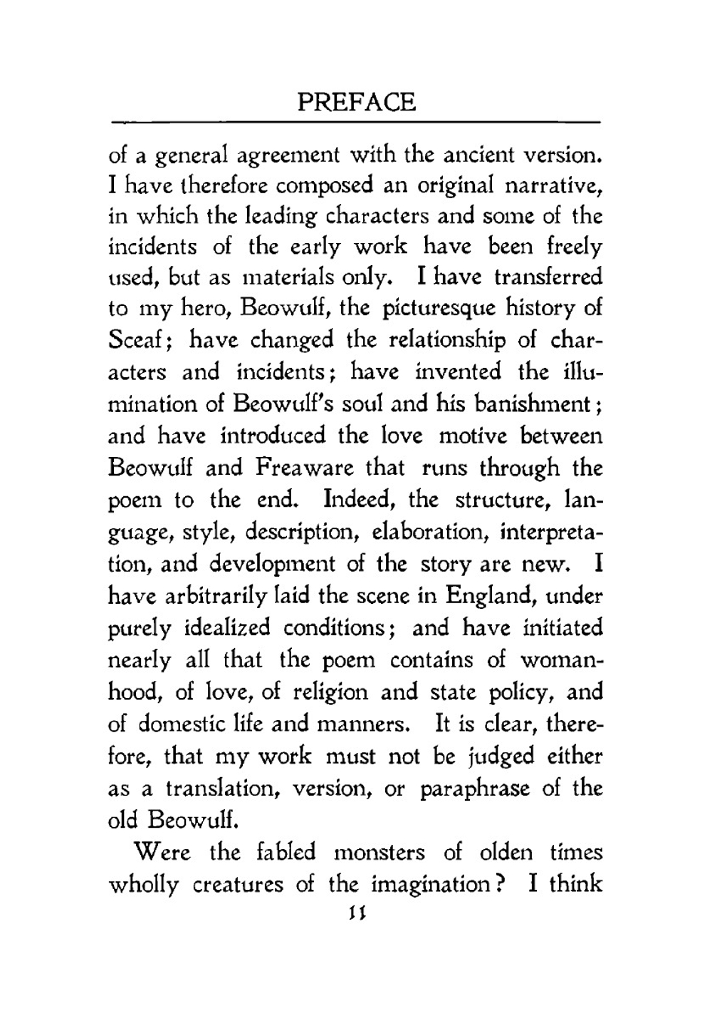 Beowulf; a poem | Samuel Harden Church