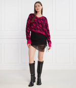 Хлопковый свитер Pinko - фуксия(101575 A11F)