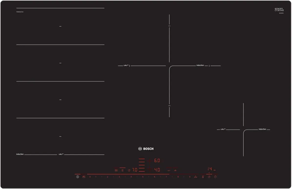 Индукционная варочная панель Bosch PXE801DC1E