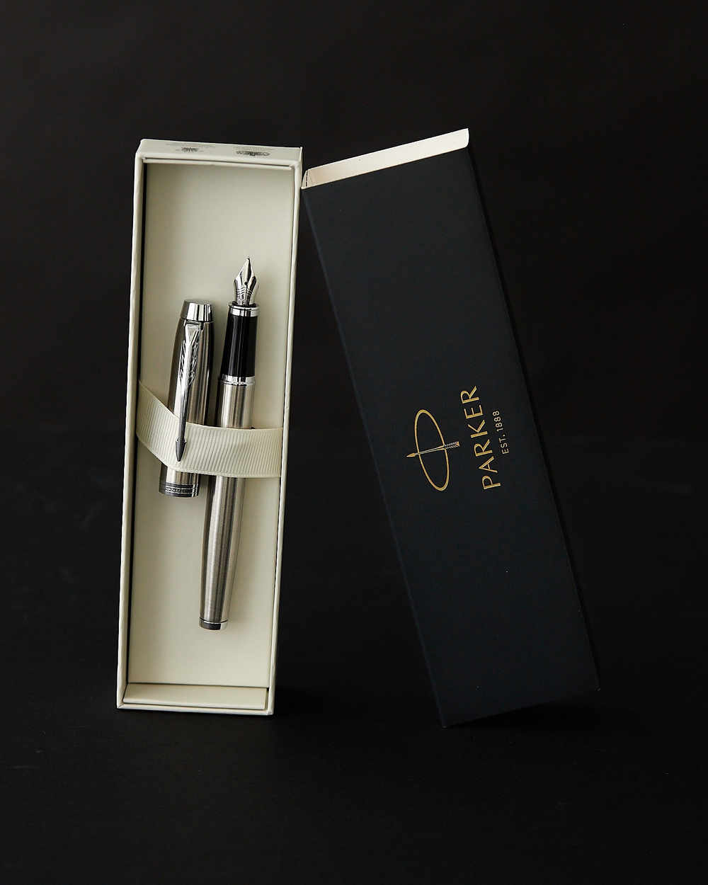 Перьевая ручка Parker IM Stainless Steel CT (без гравировки)