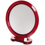 Зеркало настольное в пластиковой оправе «Эстетика» круг, подвесное, цвет микс, d-16,5см (Стикер на минивложение15шт)