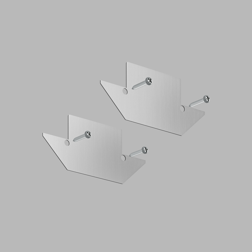 TR3021-AL Торцевые заглушки для профиля TR3020-AL ((2шт)