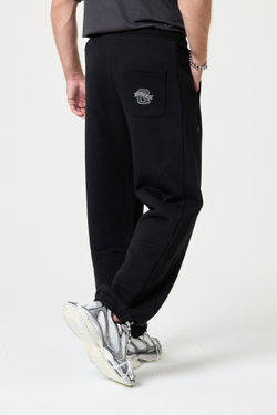Джоггеры Q2ZA People oversize (чёрный)
