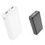 Внешний аккумулятор Power Bank hoco 20000 mAh J100A 013209 белый