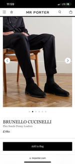 Лоферы Brunello Cucinelli