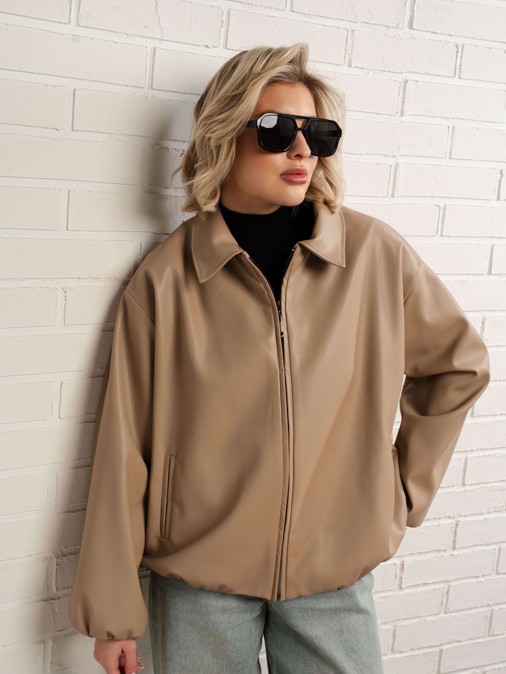 Куртка Поверь в мечту (бежевая) Б15154-7М LT Collection