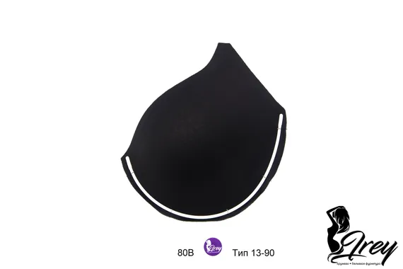 Чашки спейсер АМ-01, 80В-85А-75С-70D, черный 170