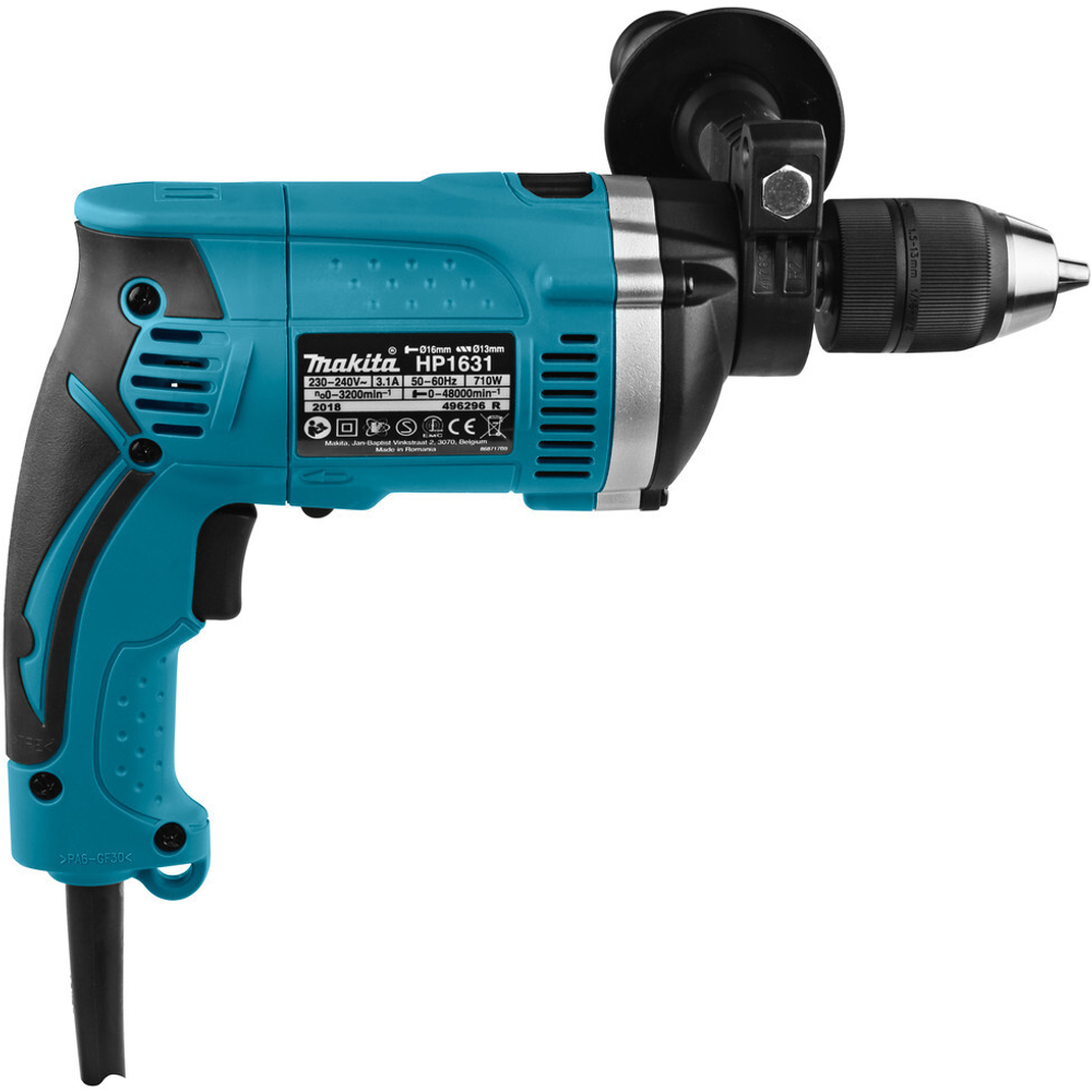 Дрель Makita HP 1631 K кейс