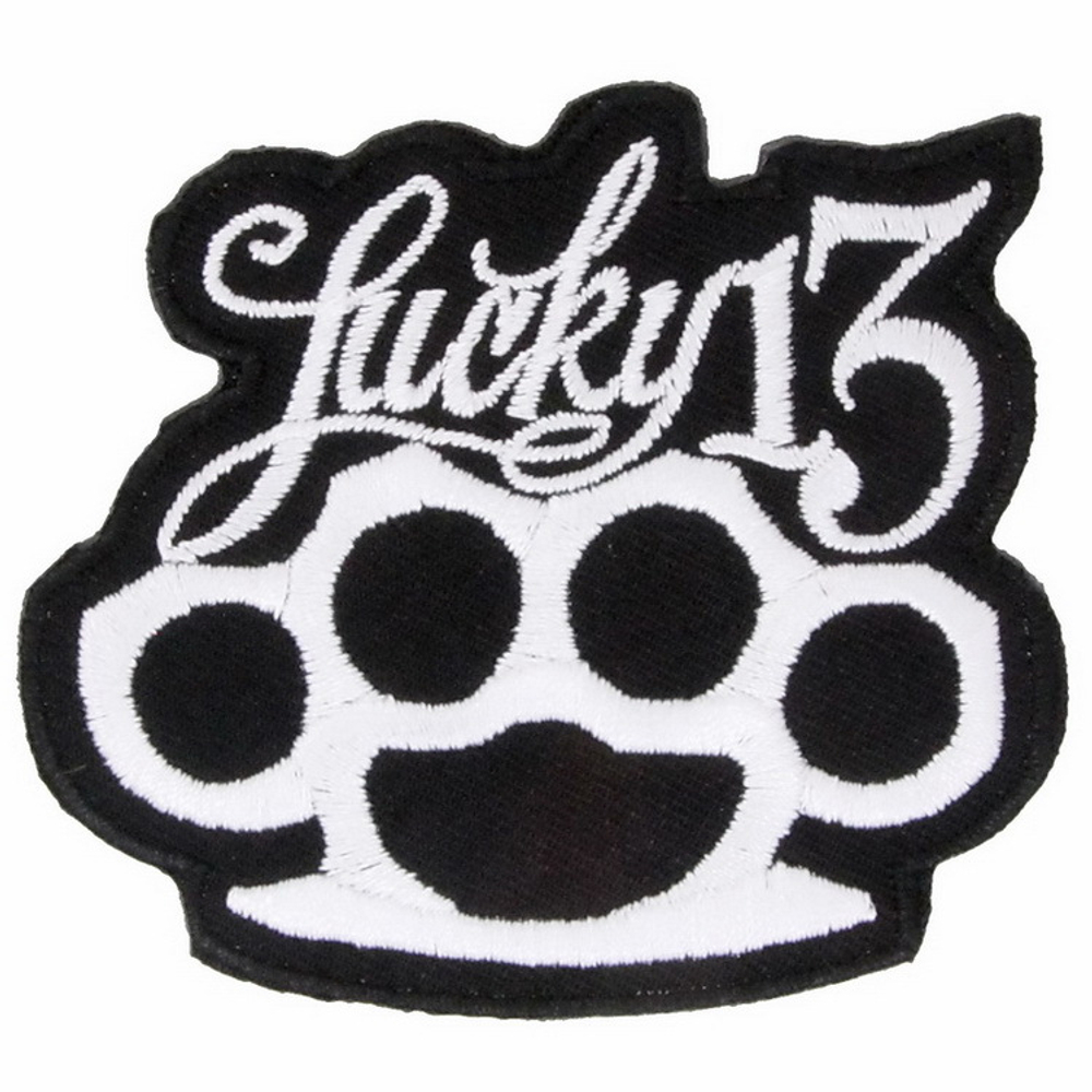 Нашивка Lucky 13 кастет
