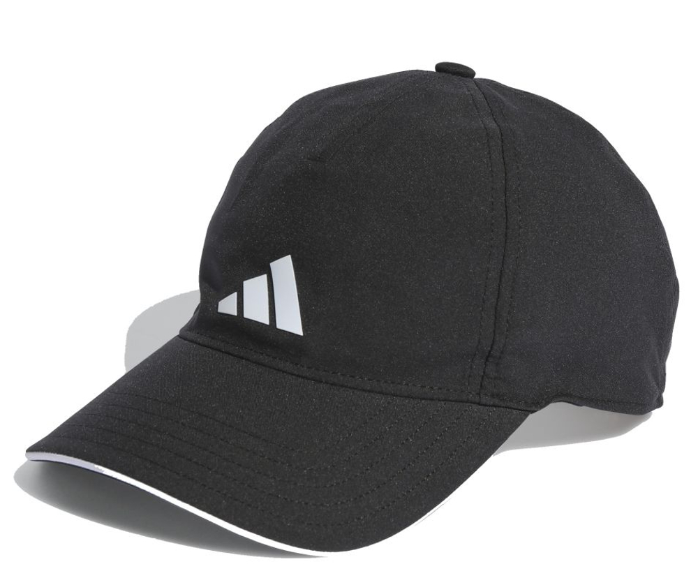 Теннисная кепка Adidas Aeroready Running Training Baseball Cap - black/white/white