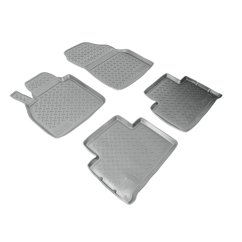 Ковры в салон Norplast/Unidec для Renault Scenic (2003-2010)Полиуретан,Серый, арт.NPL-Po-69-62-G