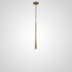 Подвесной Светильник Stylus One Brass H35 By Imperiumloft