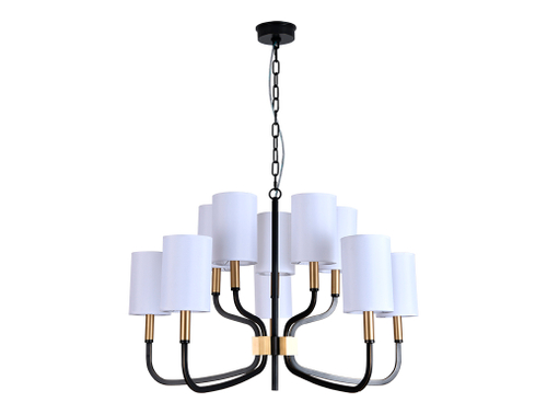 Подвесная люстра Newport DARINA 35210/С black+brass, М0071484