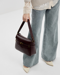 Сумка 557 01 бордовый