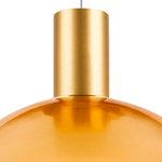 805403 Люстра COLORE LED 1х6W 320LM ЗОЛОТО/ЯНТАРНЫЙ 3000K