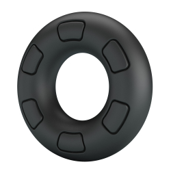 CRAZY BULL - Эрекционное кольцо из силикона растягивающееся черное