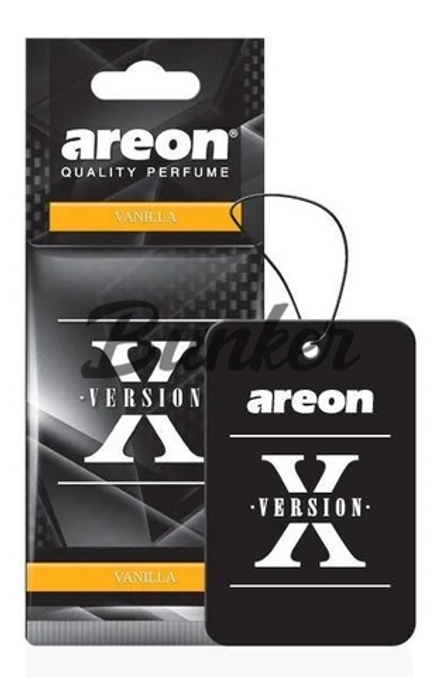 Освежитель пластина X-version"REFRESHMENT" ваниль (VANILLA), (шт.)