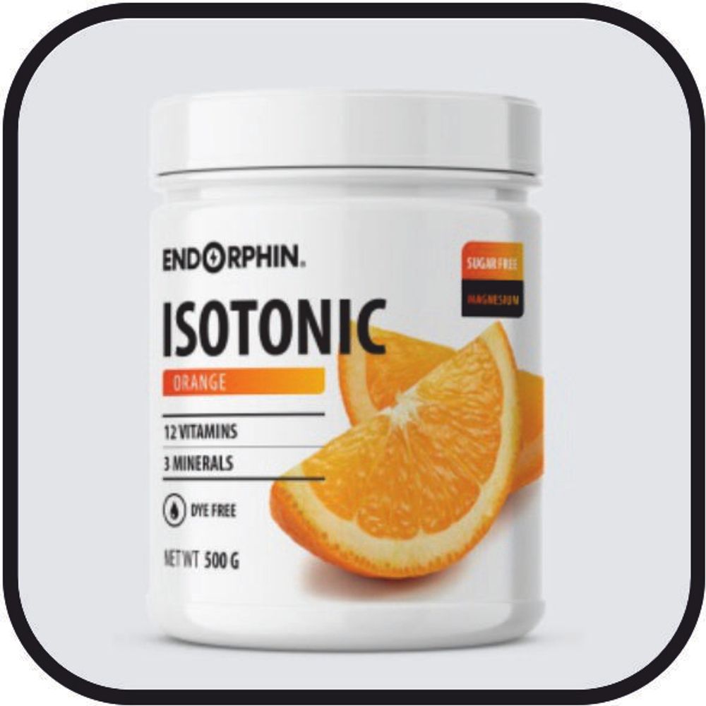 Изотоник ENDORPHIN ISOTONIC Powder, 500 г апельсин,