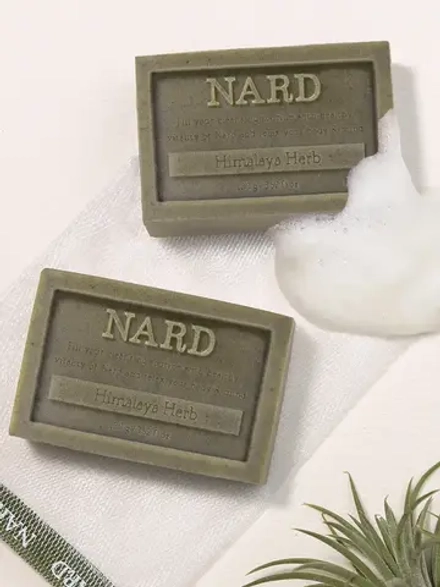 BOUQUET GARNI NARD - МЫЛО ДЛЯ ЛИЦА И ТЕЛА С ЭКСТРАКТОМ ХАУТТЮЙНИИ HEARTLEAF SOAP, 100 МЛ * 2 ШТ