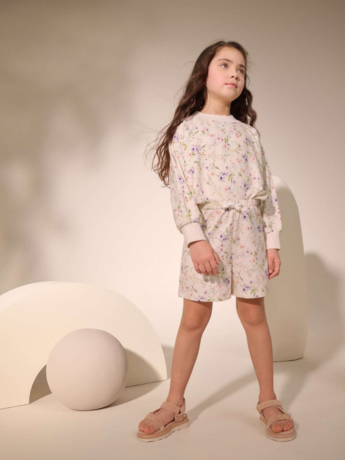 Шорты для девочки Next AH9-433, Кремовый