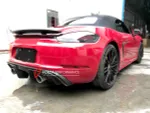 Карбоновый обвес переделка в GT4 для Porsche 718 982 2016+ Порше