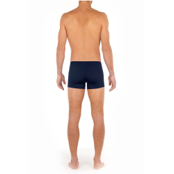 Мужские трусы боксеры темно-синие HOM TENCEL SOFT Comfort Boxer Briefs HO1 402465_4000RA