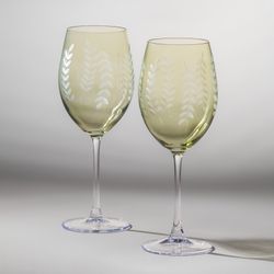 НАБОР БОКАЛОВ ДЛЯ ВИНА "FLORA" ИЗ 2 ШТ. 540 МЛ