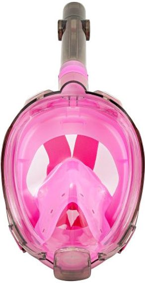 Маска полнолицевая Sargan Галактика премиум прозрачная/прозрачная/розовая