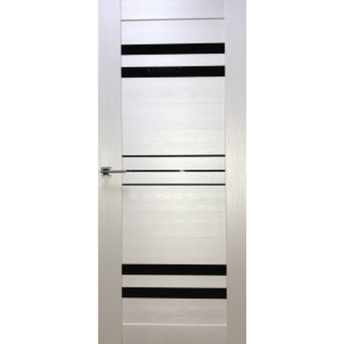 Дверь межкомнатная Латина Экошпон Ladoor 508 Черный Лакобель