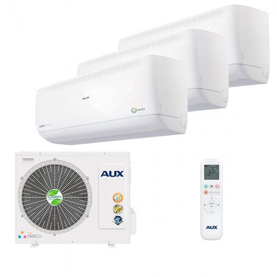 Мульти сплит-система AUX на 3 комнаты (20+20+20 кв.м.) серия J