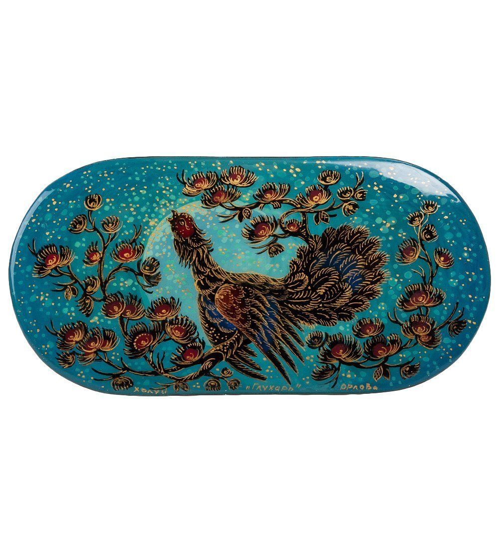 Народные промыслы ШК-45/ 8-A Шкатулка «Глухарь» исп. Орлова