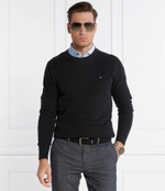 Свитер CHAIN RIDGE STRUCTURE Tommy Hilfiger - черный(MW0MW33511)