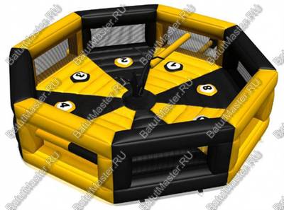 Батут для аттракциона "Увернись от палки" (Melt Down), размер 6*6*1.7 м