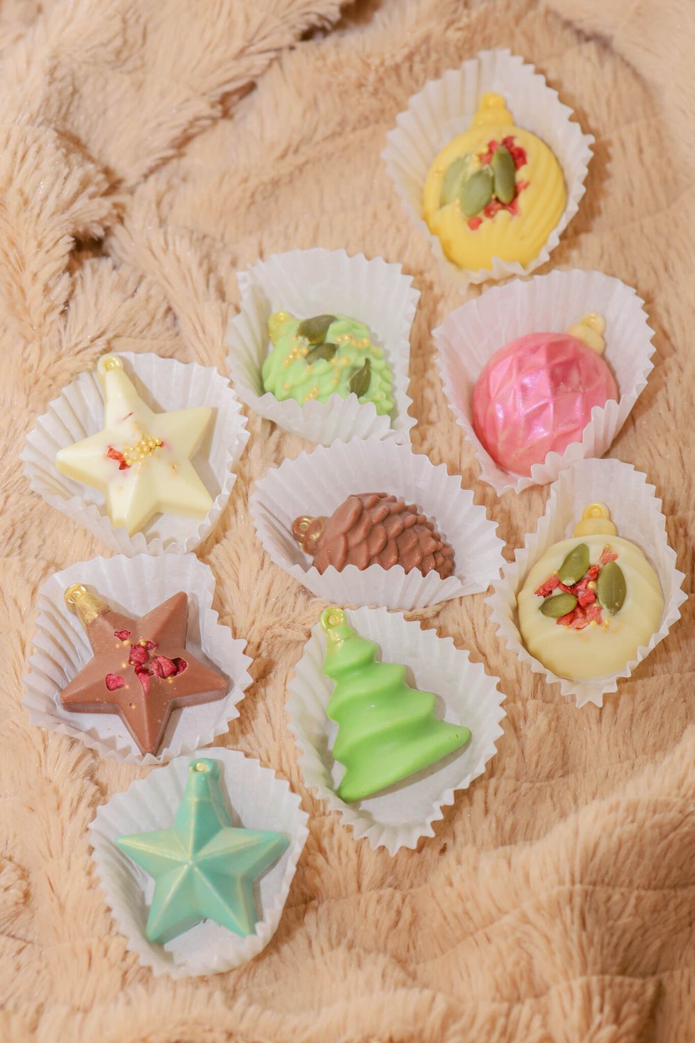 Конфеты елочные игрушки