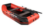 YACHTMAN-260 М (Яхтман) красный-черный (лодка ПВХ с усилением)