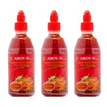 Соус Aroy-D Sweet chilli for chicken, 550 г, 3 шт