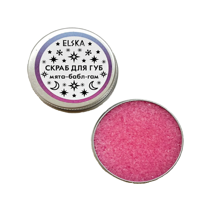 Скраб для губ &quot;Мята и бабл-гам&quot;, Elska, 15 гр