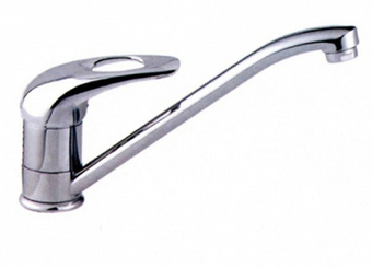 Смеситель для кухни 40к L4202-В Ledeme с отв, силумин