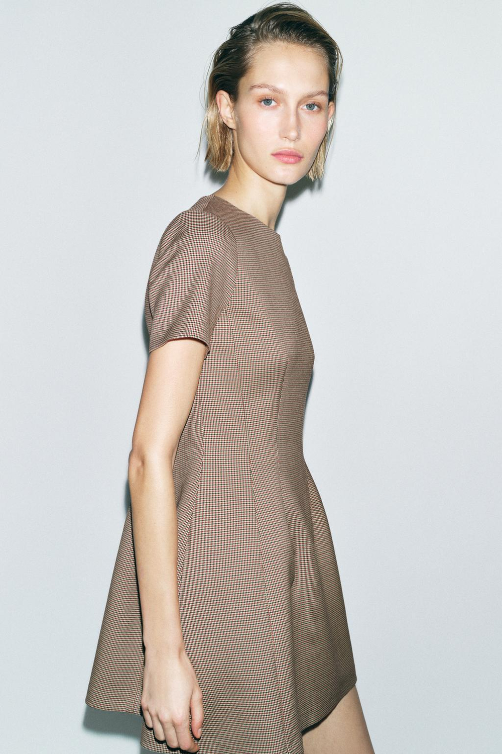 Платье из ткани в клетку — zw collection