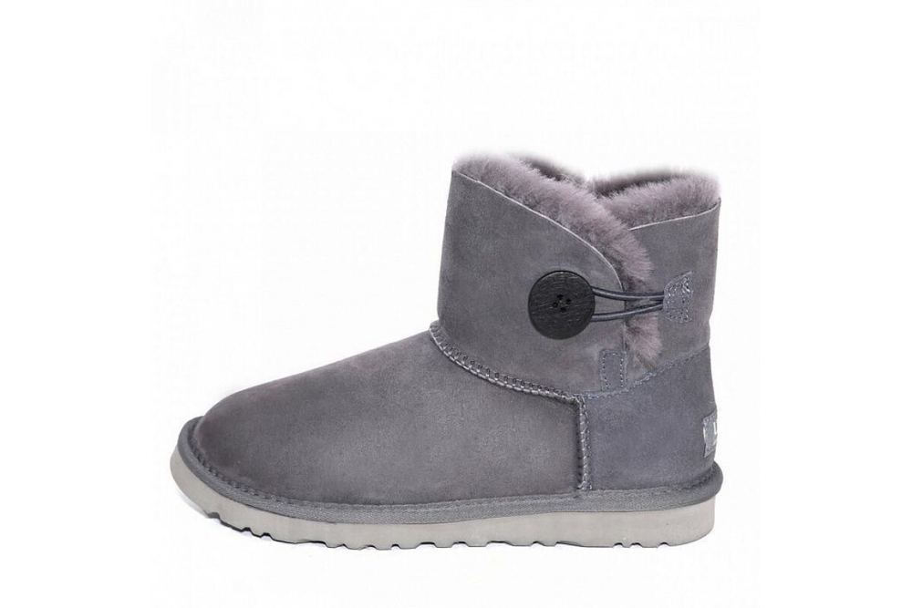 UGG Mini Bailey Button II Grey