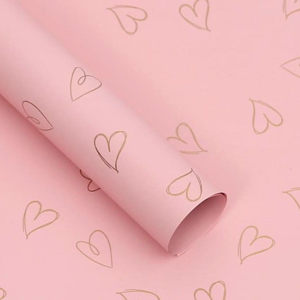 Пленка мат-я СЕРДЕЧКИН 58см*10м