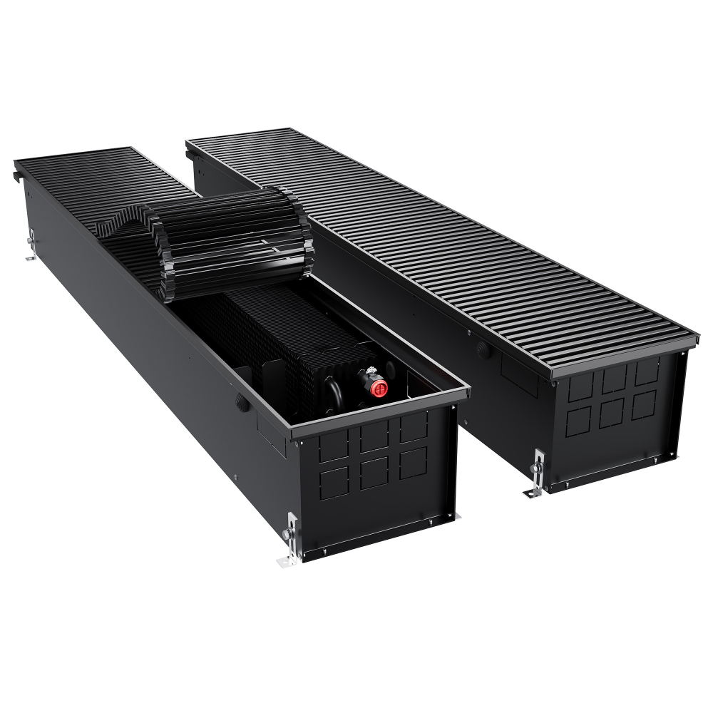 Конвектор внутрипольный Royal Thermo ATRIUM TURBO-190/250/800-DG-U-BL