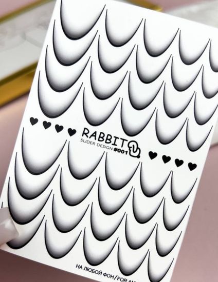Слайдер для ногтей CrazyShine Rabbit 091