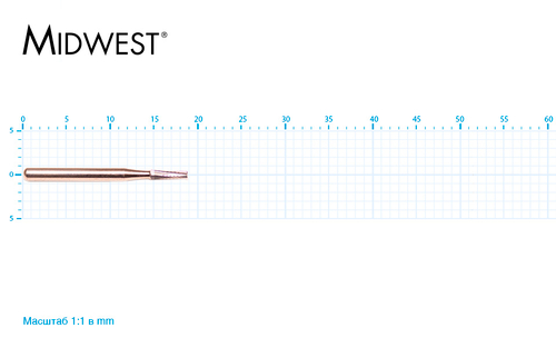 Бор твердосплавный Midwest - 230 FG 701