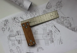 Угольник столярный 150мм Миллиметрика