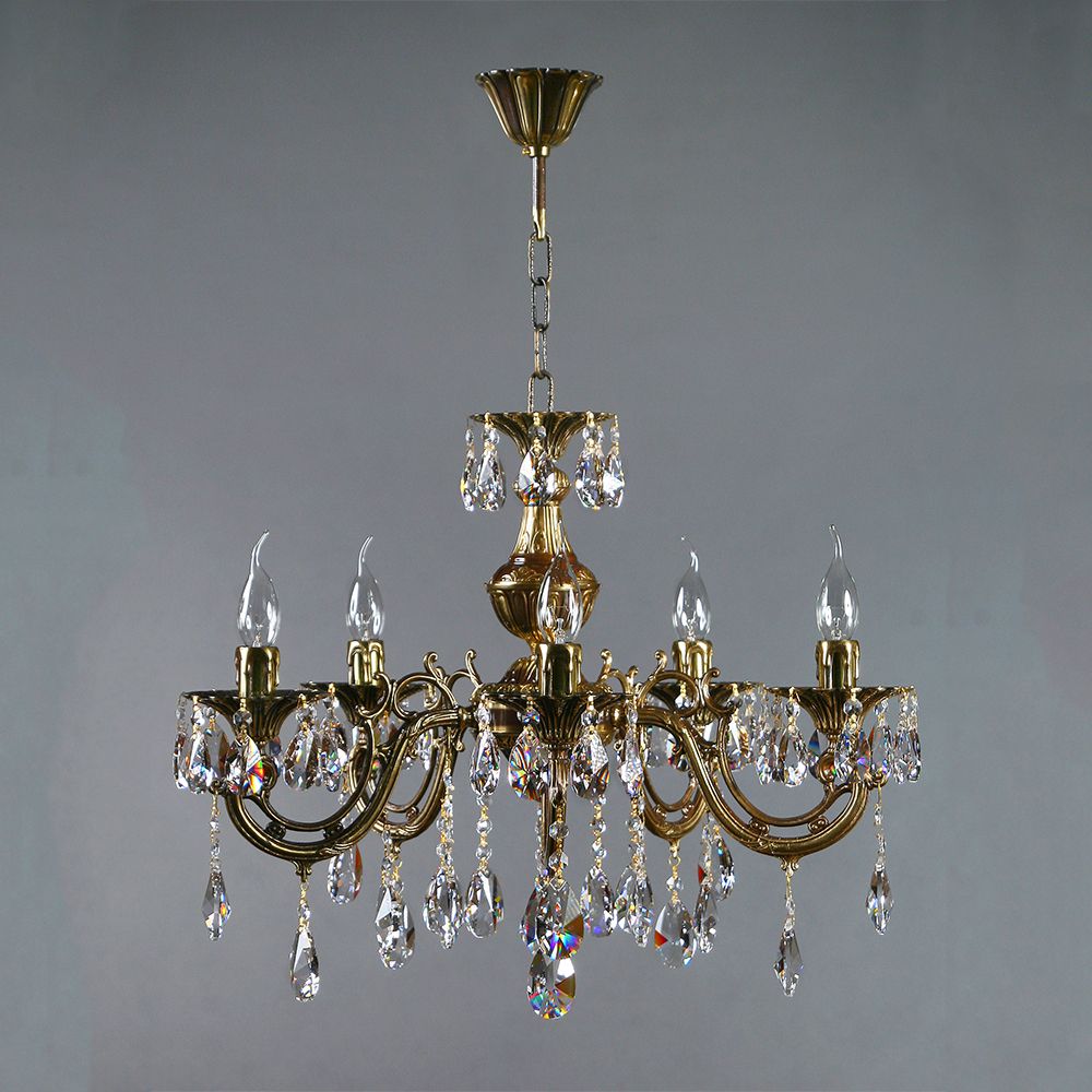 8818/5 PB Tear drop Люстра