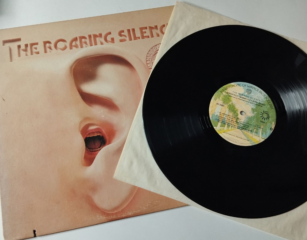 Винтажная виниловая пластинка LP Manfred Mann Earth Band The Roaring Silence (USA 1976)