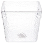 Корзина - органайзер для хранения «СКРЭДДИ ЛОК», прозрачная, 15.3*15.3*13.5см (пластик АВС)