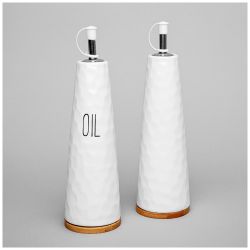 НАБОР ЕМКОСТЕЙ ДЛЯ МАСЛА И УКСУСА КОЛЛЕКЦИЯ "KITCHEN" 2 ПР. 6,5*23 СМ