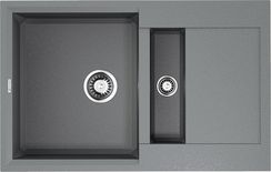 Кухонная мойка OMOIKIRI Sakaime 78-2-GR Tetogranit/leningrad grey